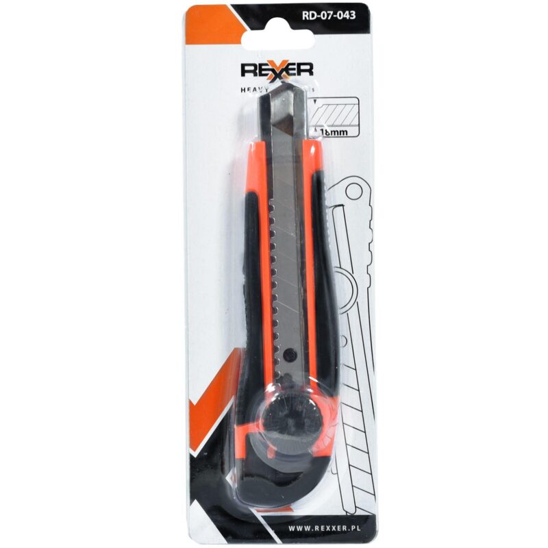 Nóż z łamanym ostrzem 18 mm (10 sztuk) - obrazek 4