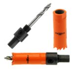 Otwornica bimetalowa 19 mm + adapter