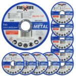 Tarcza do cięcia metalu 125 x 1.0 mm (10 sztuk)
