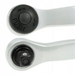 Grzechotka wygięta 3/8" 200 mm CRV - obrazek 3