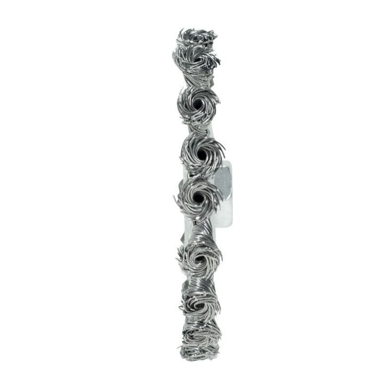 Szczotka tarczowa do szlifierek drut splatany 115 mm M14 - obrazek 4