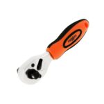 Grzechotka podwójna krótka 3/8"–1/2" 150 mm CRV - obrazek 2