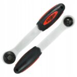 Grzechotka wygięta 3/8" 200 mm CRV - obrazek 2