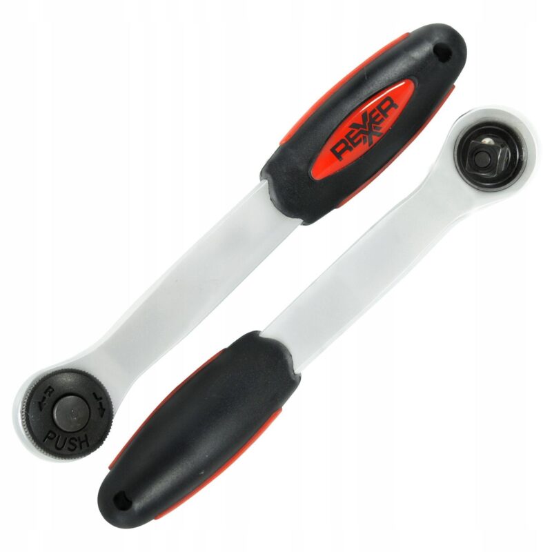 Grzechotka wygięta 3/8" 200 mm CRV - obrazek 2