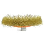 Szczotka doczołowa stożkowa drut karbowany 100 mm M14 - obrazek 5