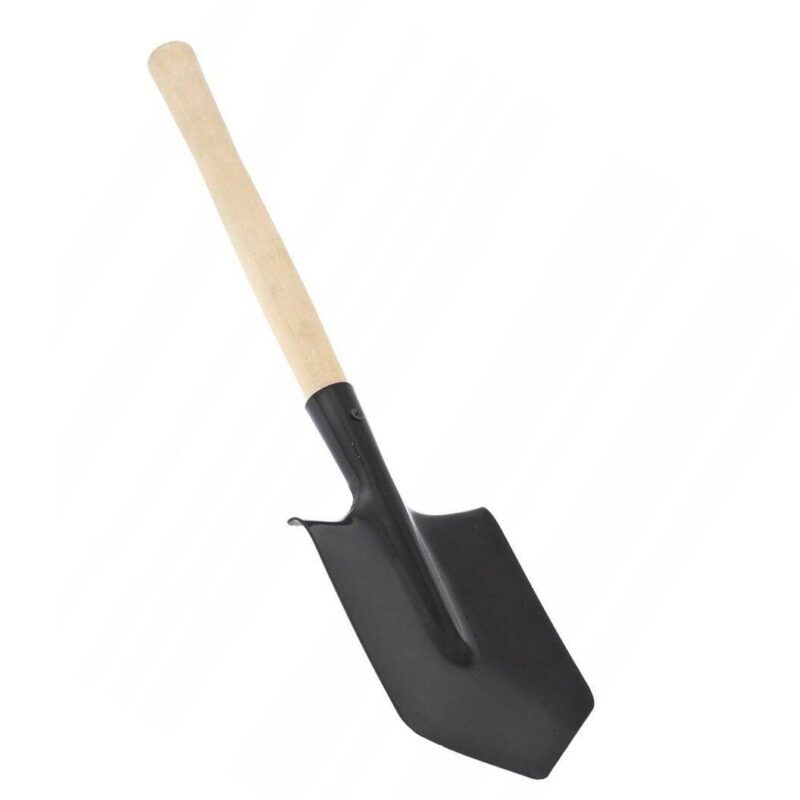 Saperka ostra 59 cm, drewniany trzonek - obrazek 3