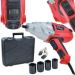 Elektryczny klucz udarowy 1050 W + nasadki