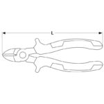 Szczypce boczne 180 mm - obrazek 6