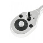 Grzechotka prosta 1/4" 155 mm CRV - obrazek 6