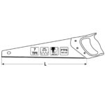 Piła płatnica 400 mm 7 TPI PTFE - obrazek 7