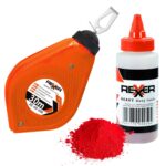 Sznurek traserski 30 m + kreda 115 g CZERWONA