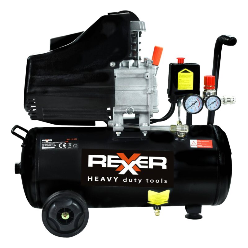 Kompresor olejowy 24 L 8 Bar - obrazek 2