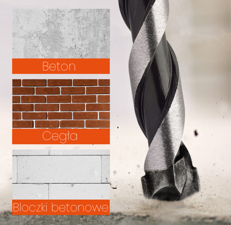 Wiertło do betonu walcowe szlifowane 8×250 mm - obrazek 5