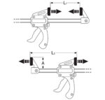 Ścisk automatyczny 300x63mm 2 sztuki - Image 6
