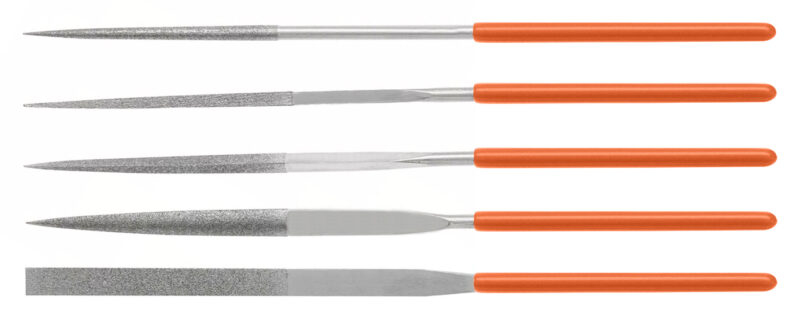 Pilniki iglaki diamentowe 140 mm, 5 sztuk - obrazek 2