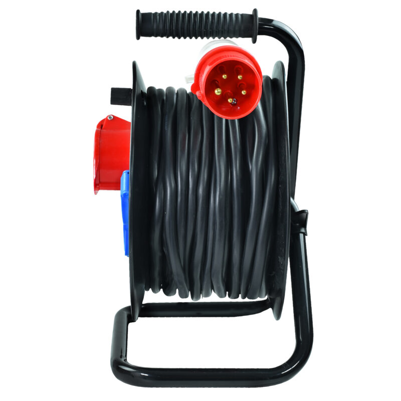 Przedłużacz na plastikowym bębnie 25 m 5×2,5 mm 400 V IP44 - obrazek 5