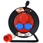 Przedłużacz na plastikowym bębnie 25 m 5×2,5 mm 400 V IP44 - obrazek 2