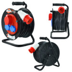 Przedłużacz na plastikowym bębnie 25 m 5×2,5 mm 400 V IP44