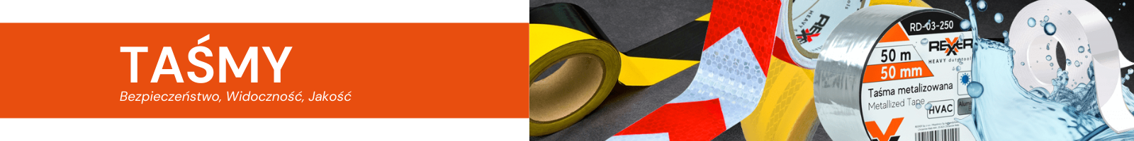 taśmy banner